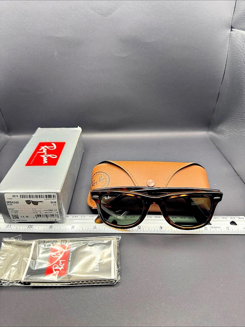 Ray-Ban ORB4340 Brown Sunglasses